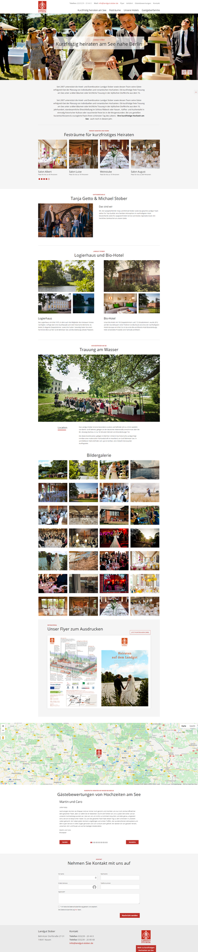 Kurzfristig heiraten nahe Berlin