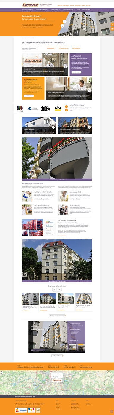 Lorenz Malermeister Fassadensanierung